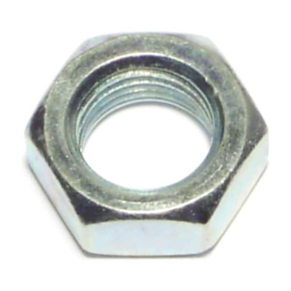 Midwest Fastener Lock Nut, 7/16"-20, Steel, Zinc Plated, 10 PK 60694 - main